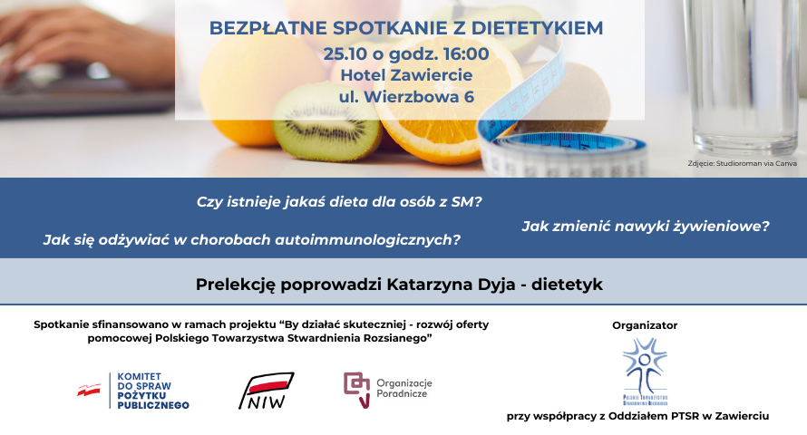 Spotkanie z dietetyczką w Zawierciu